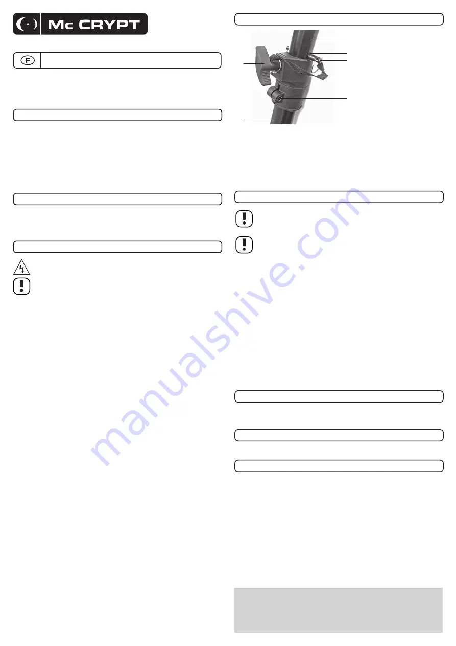 MC Crypt 301089 Operating Instructions Download Page 3