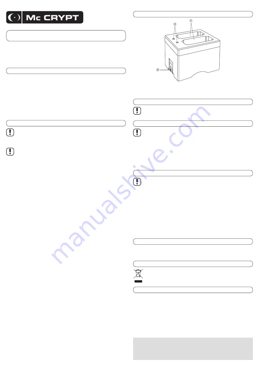 MC Crypt 31 45 22 Скачать руководство пользователя страница 2