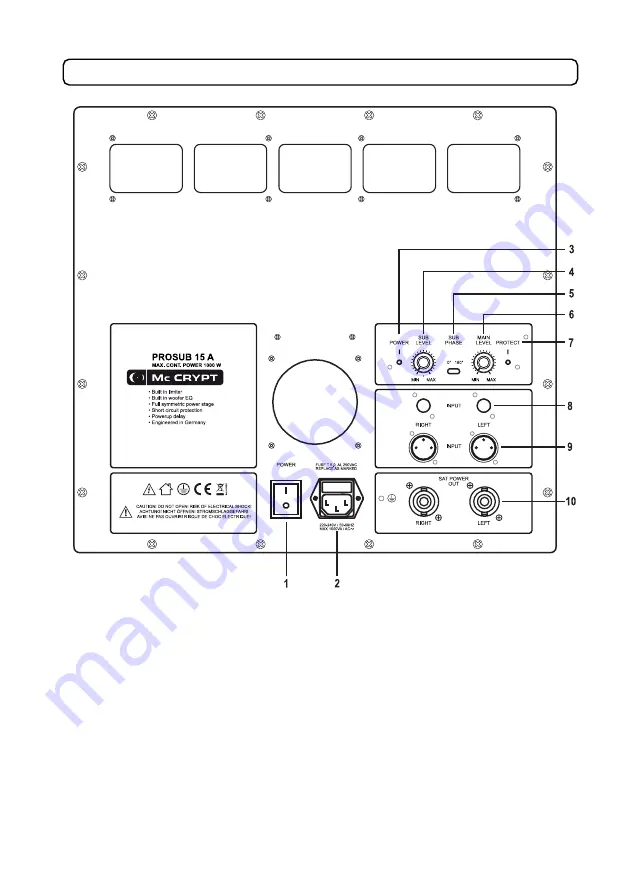 MC Crypt ProSub 15A Instruction Manual Download Page 56