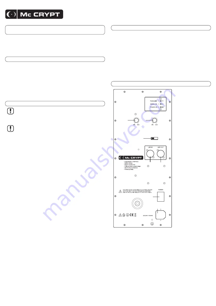 MC Crypt USB 12A Скачать руководство пользователя страница 3