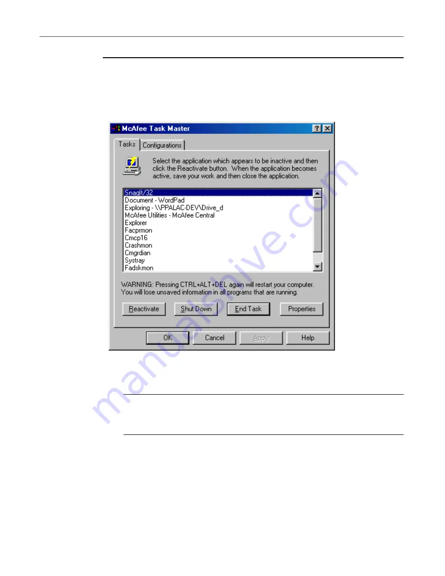 McAfee UTILITIES 4.0 User Manual Download Page 52