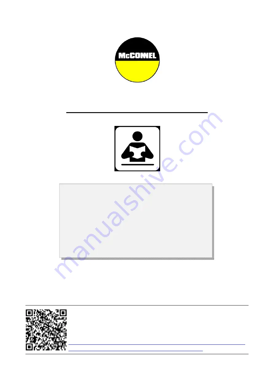 McConnel ROBO-FLAILHEAD 1300 Operation Manual Download Page 8