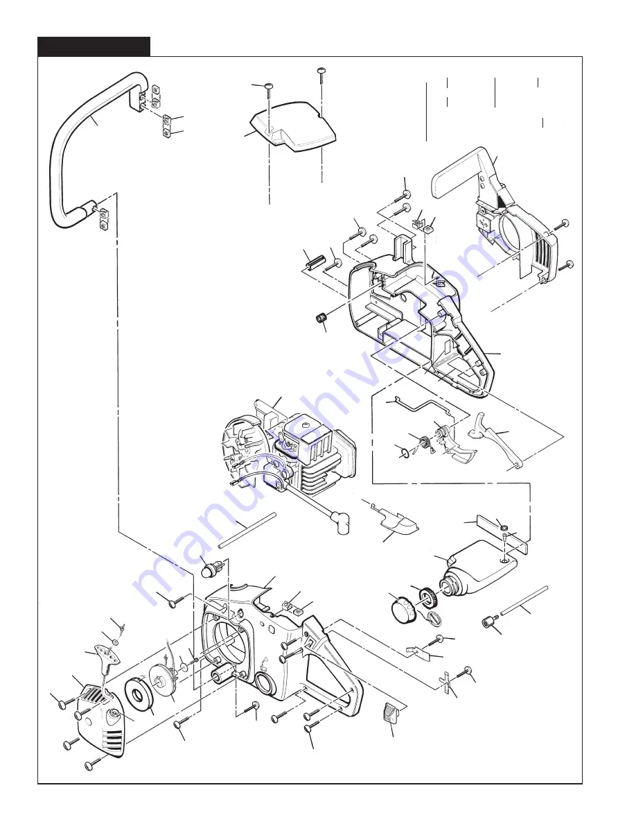 McCulloch 3cc Series Illustrated Parts List Download Page 2