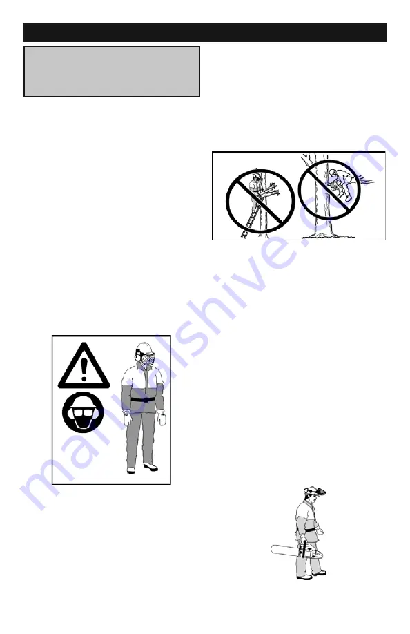 McCulloch CS 50S Operator'S Manual Download Page 4