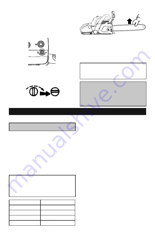 McCulloch CS 50S Operator'S Manual Download Page 8