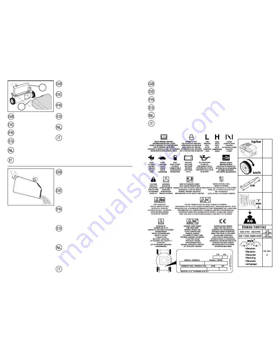 McCulloch EDITION 1XXL Instruction Manual Download Page 9