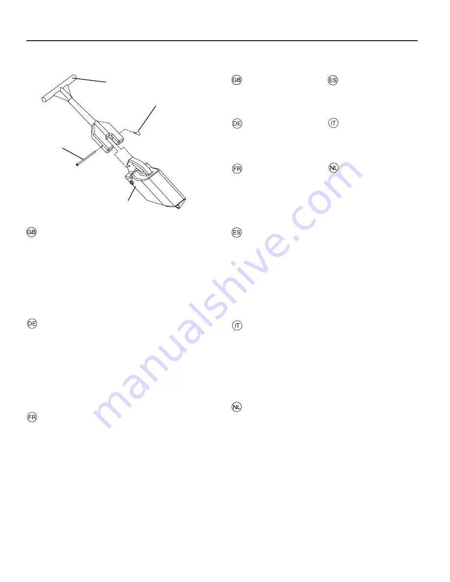 McCulloch HURRICANE 125 RB Скачать руководство пользователя страница 16