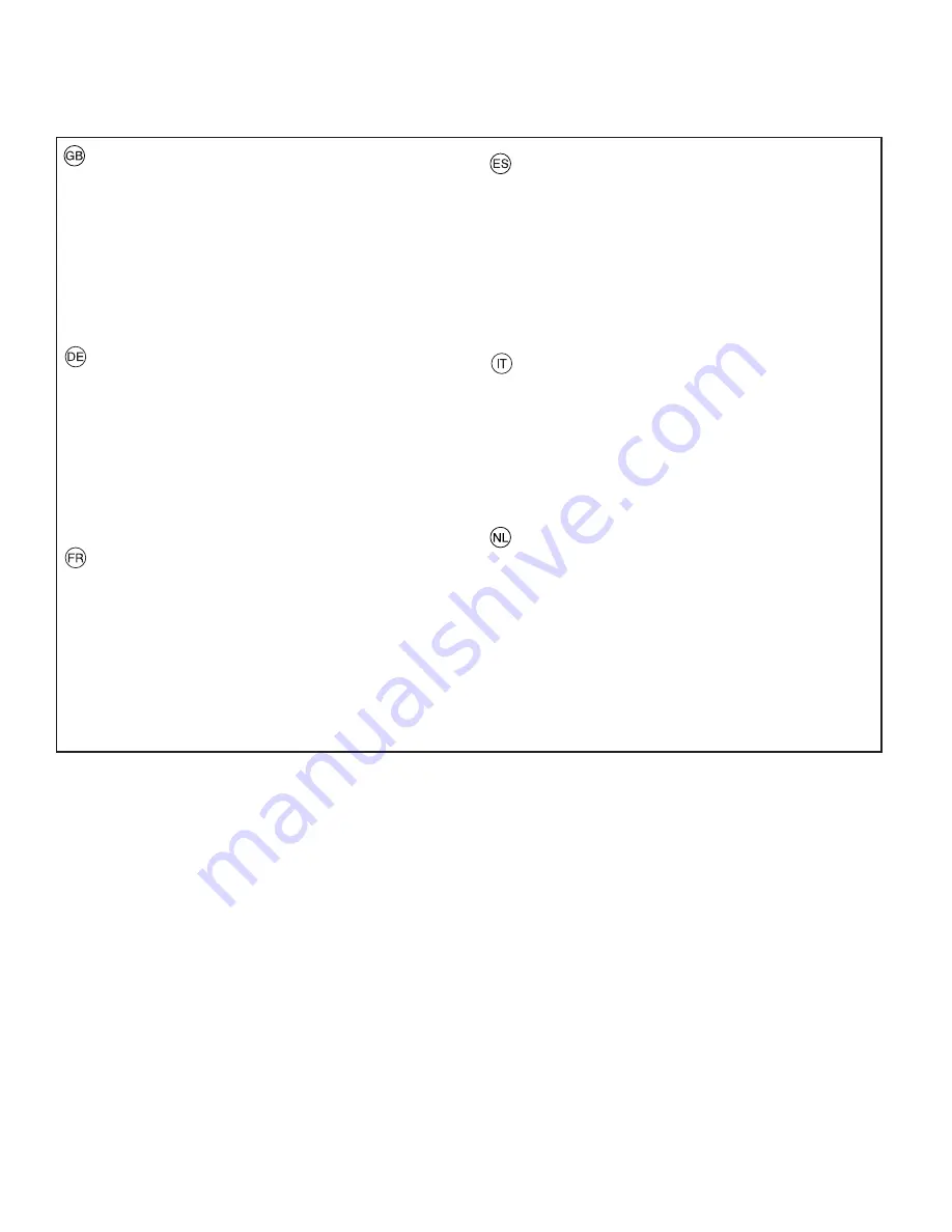 McCulloch HURRICANE 125 RB Instruction Manual Download Page 37