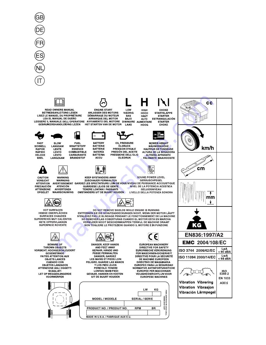 McCulloch M51-140F Instruction Manual Download Page 9