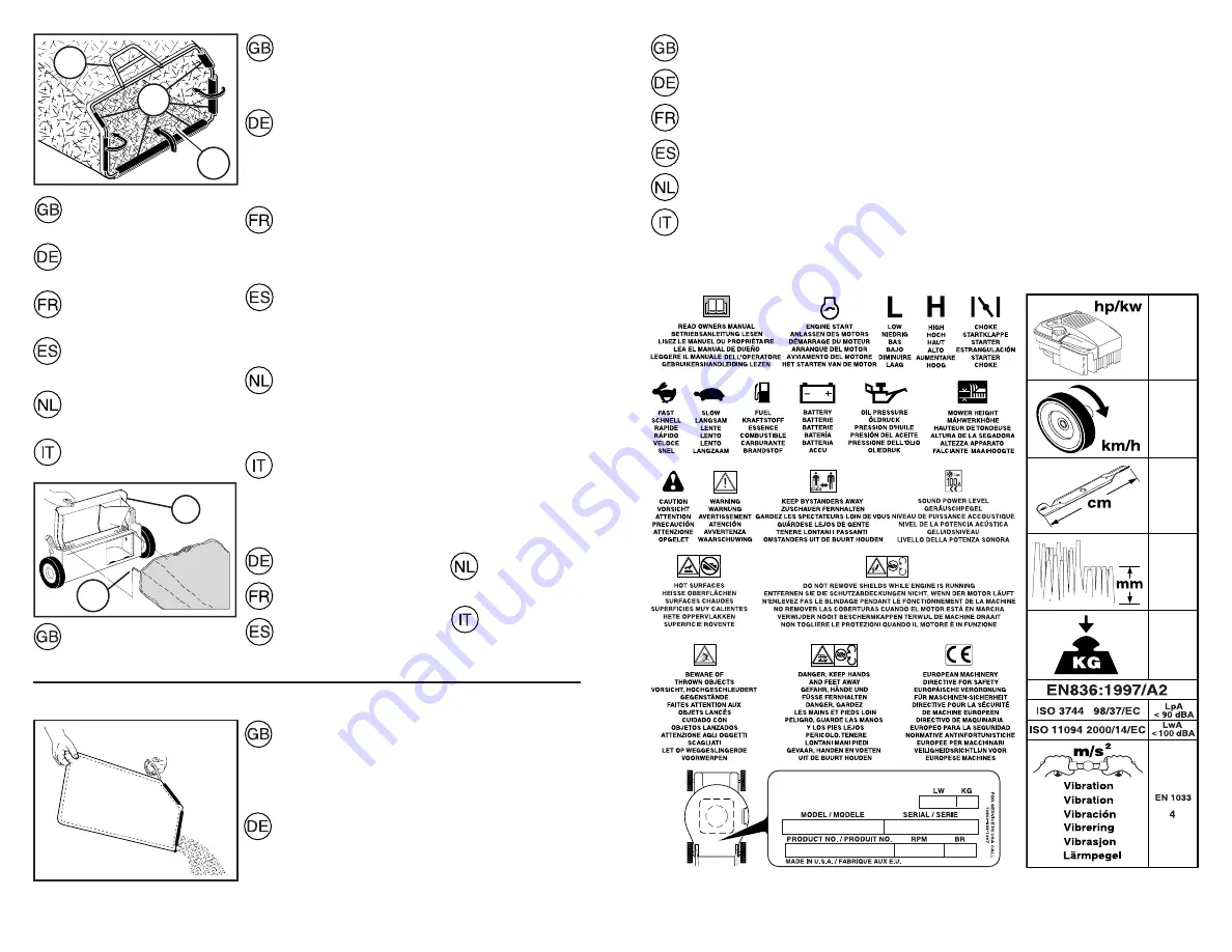 McCulloch M65B53FD Instruction Manual Download Page 9