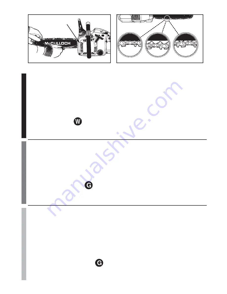 McCulloch MacCat Super 16 AV User Manual Download Page 17