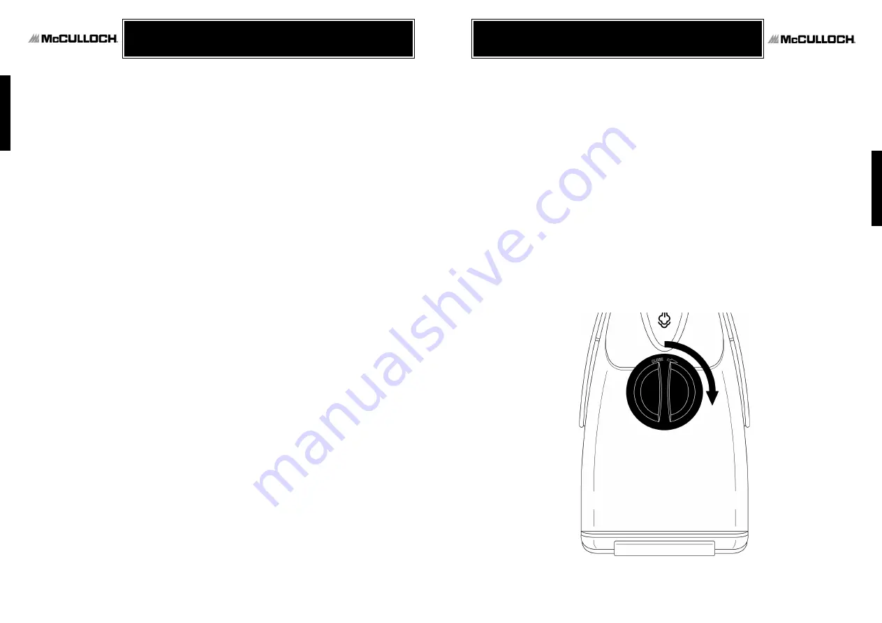 McCulloch MC1290 Manual Download Page 6