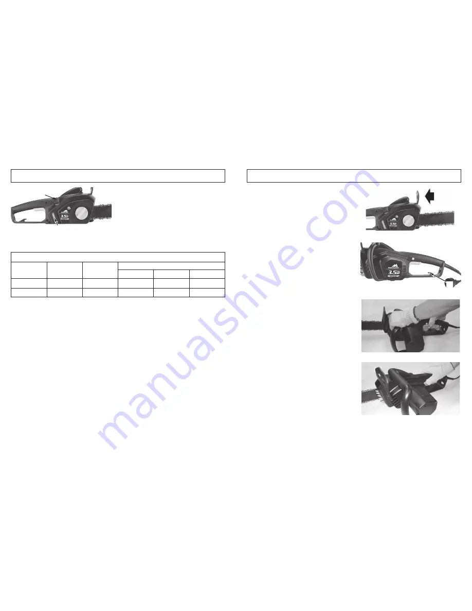 McCulloch MCC3516F User Manual Download Page 17