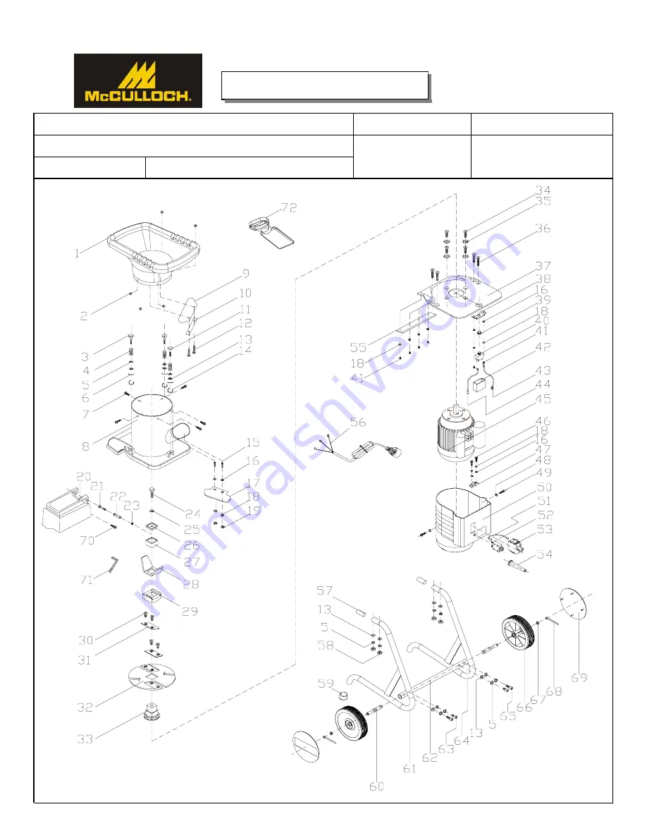 McCulloch MCS2001 User Manual Download Page 18