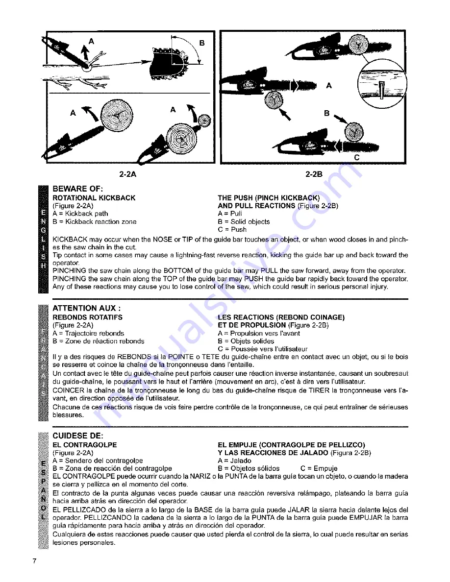 McCulloch MS1210 User Manual Download Page 8