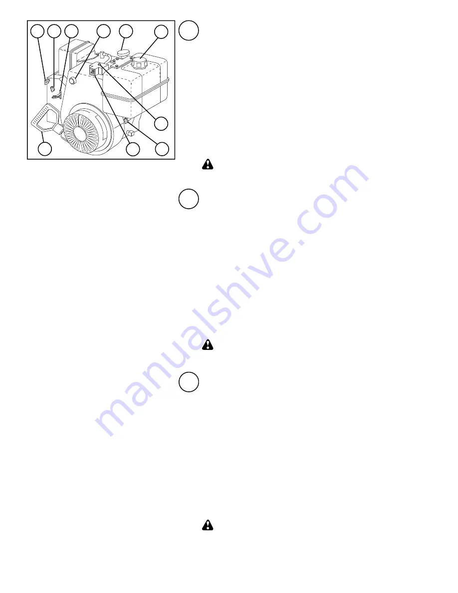 McCulloch PM105 (Czech) Provozní Příručka Download Page 28