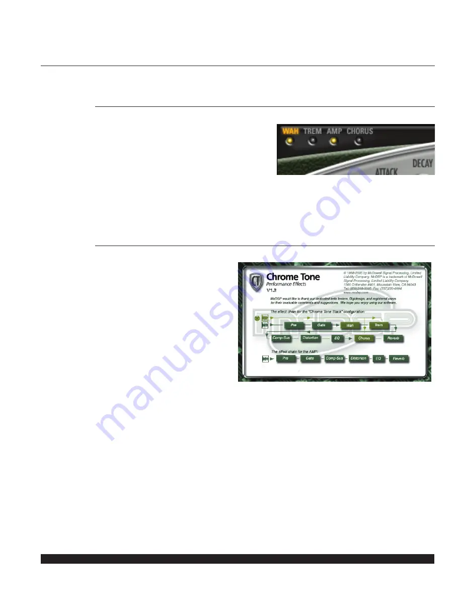 McDSP Chrome Tone Скачать руководство пользователя страница 25