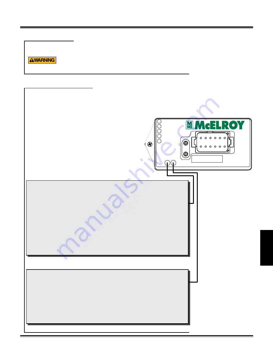 McElroy Acrobat EP800AD Service Manual Download Page 37