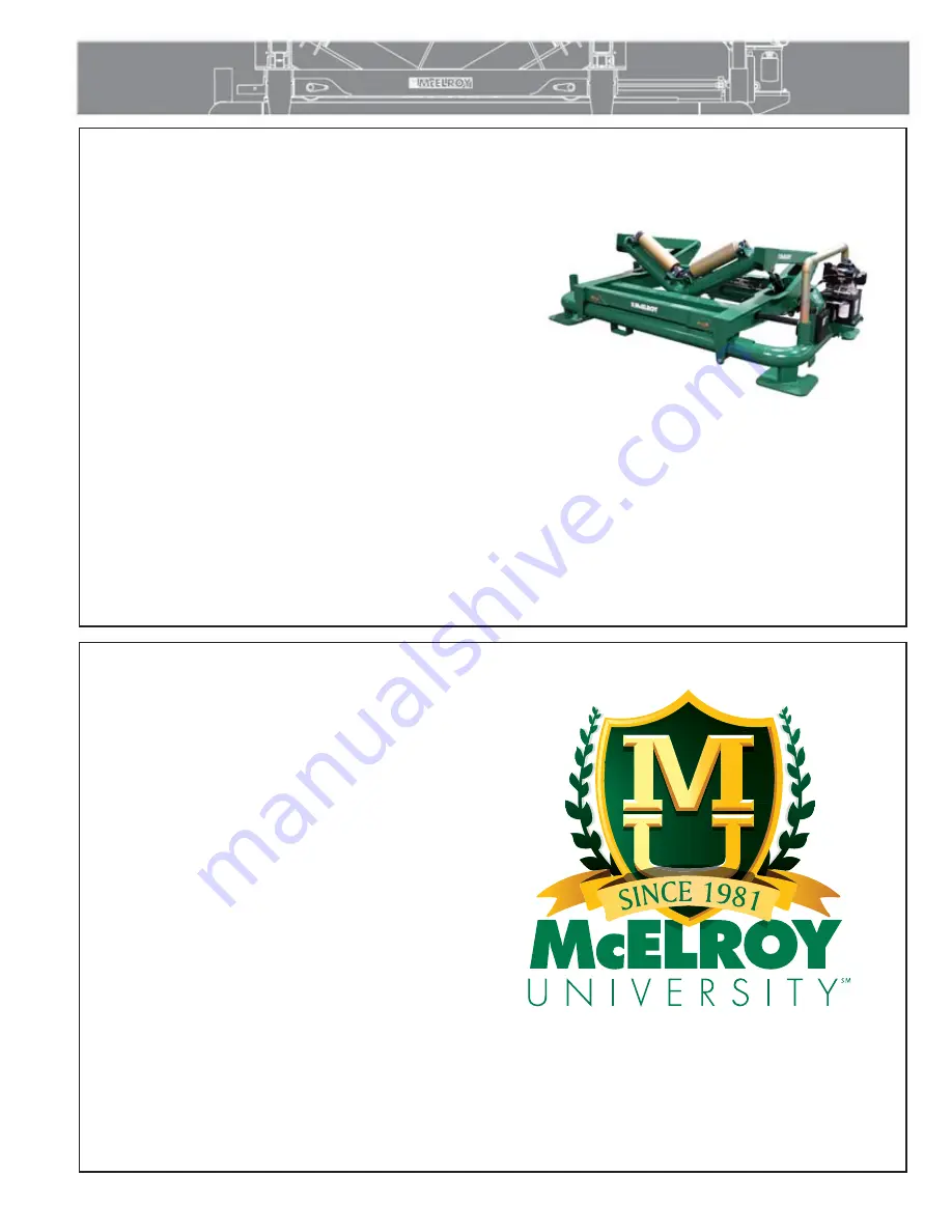 McElroy MegaMc Operator'S Manual Download Page 3