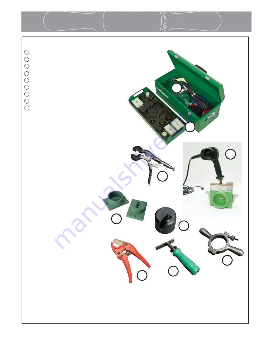 McElroy Socket Fusion Скачать руководство пользователя страница 11