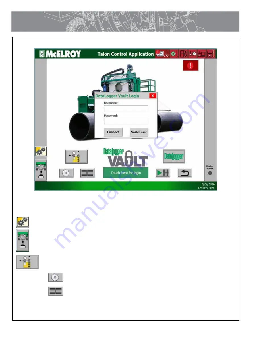 McElroy Talon 2000 Operator'S Manual Download Page 34