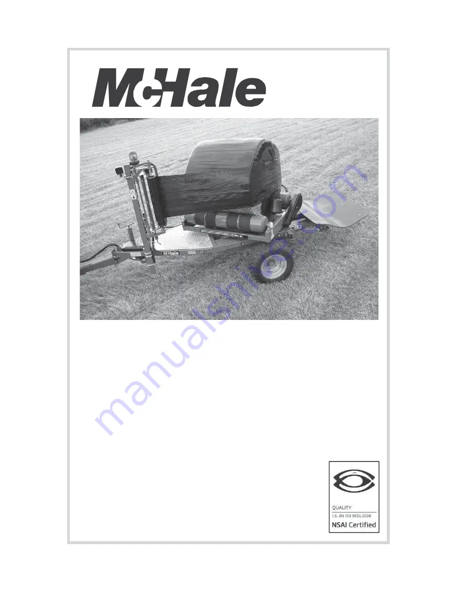 McHale 991B Series Operator Instructor Manual Download Page 1