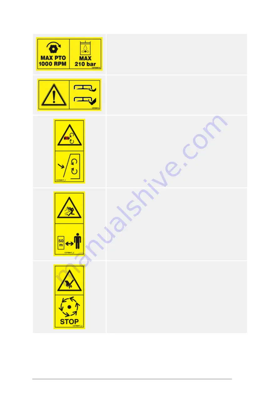 McHale Pro Glide B9000 Operator'S Instruction Manual Download Page 23