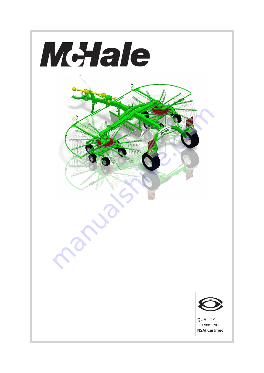 McHale R62-72 Operator'S Instruction Manual Download Page 1