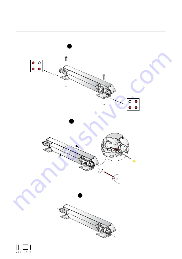 MCi SLIM LINE GRAZER Installation Instructions Manual Download Page 7