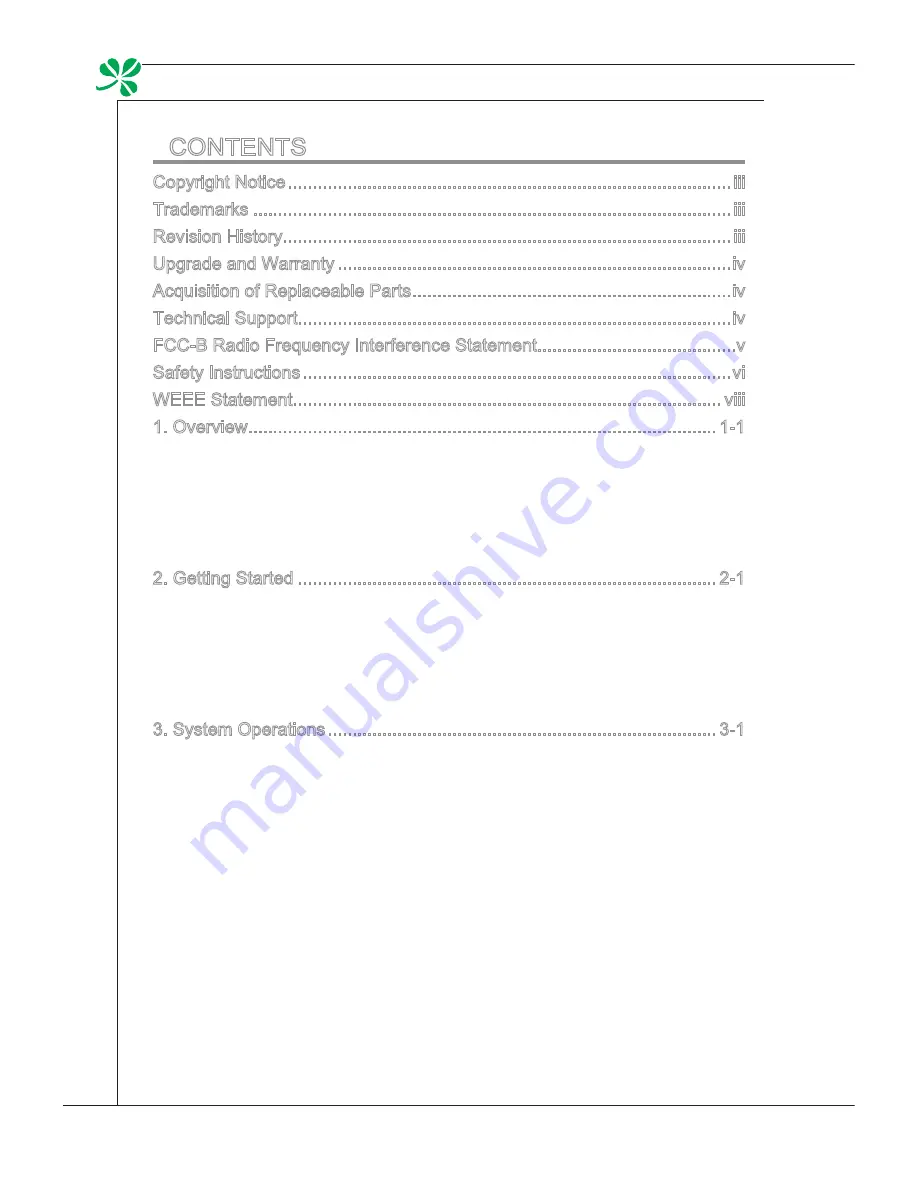 MCi Wind Top AP1920 User Manual Download Page 2