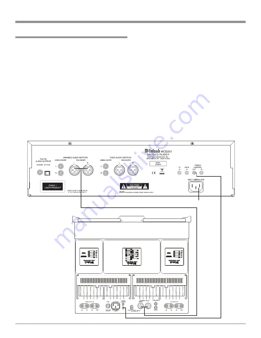 McIntosh MCD201 Owner'S Manual Download Page 9