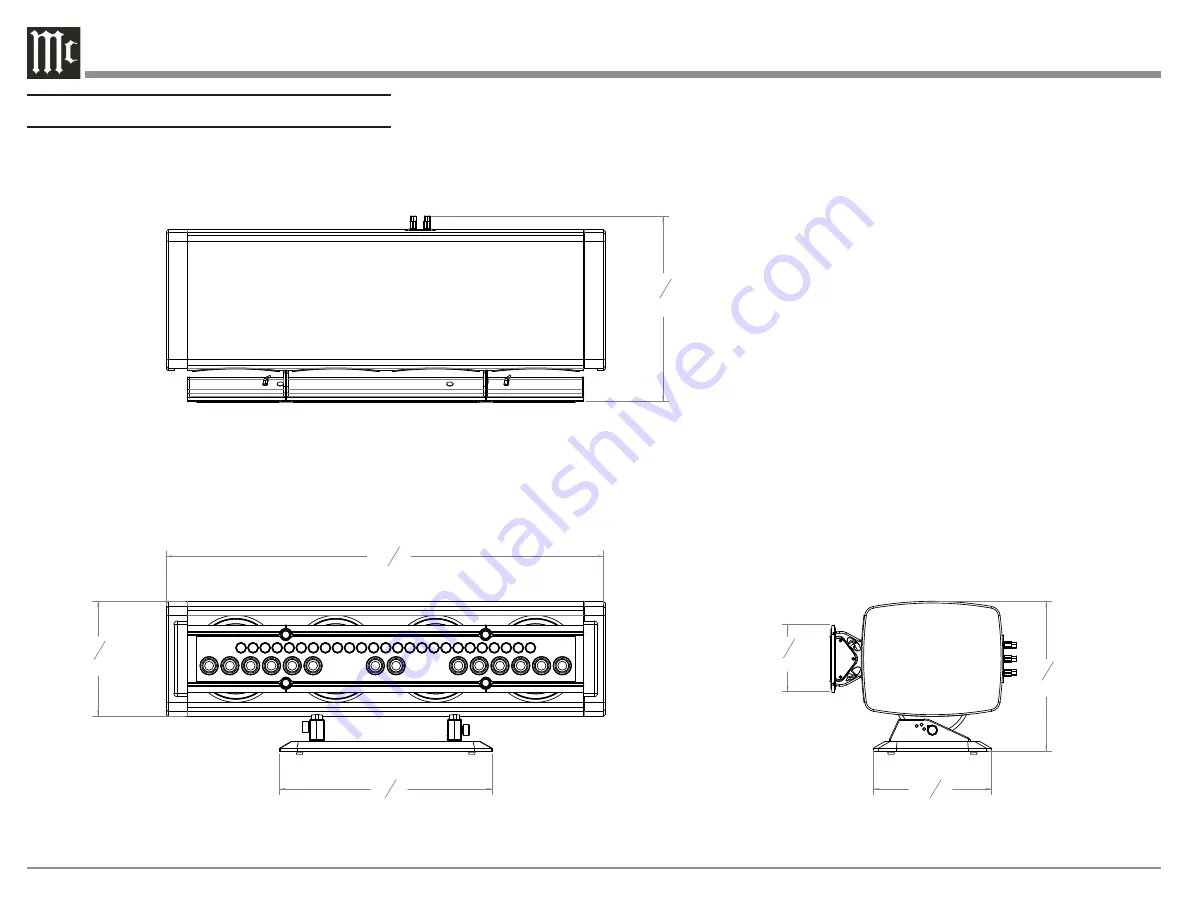 McIntosh XCS1.5K Owner'S Manual Download Page 4