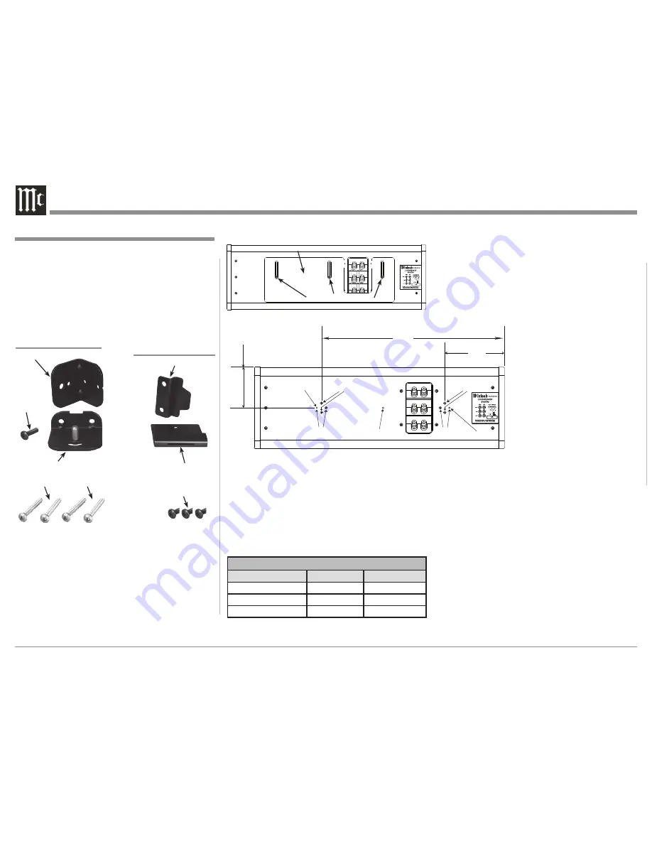 McIntosh XCS200 Owner'S Manual Download Page 8