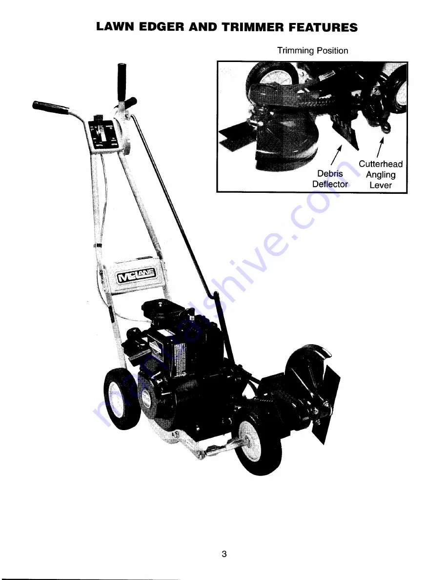 Mclane 137-3.5-CA Operator'S Manual Download Page 3