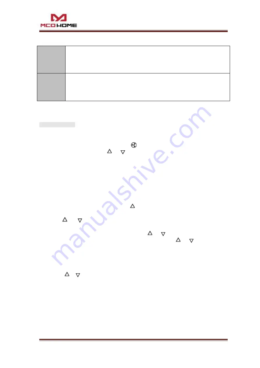 MCO Home MH8-FC-EU User Manual Download Page 4