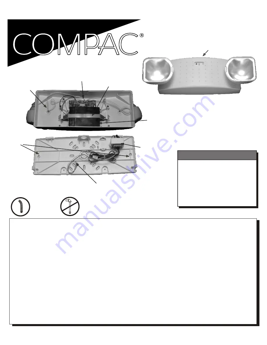 McPhiben CTX Series Instruction Manual Download Page 1