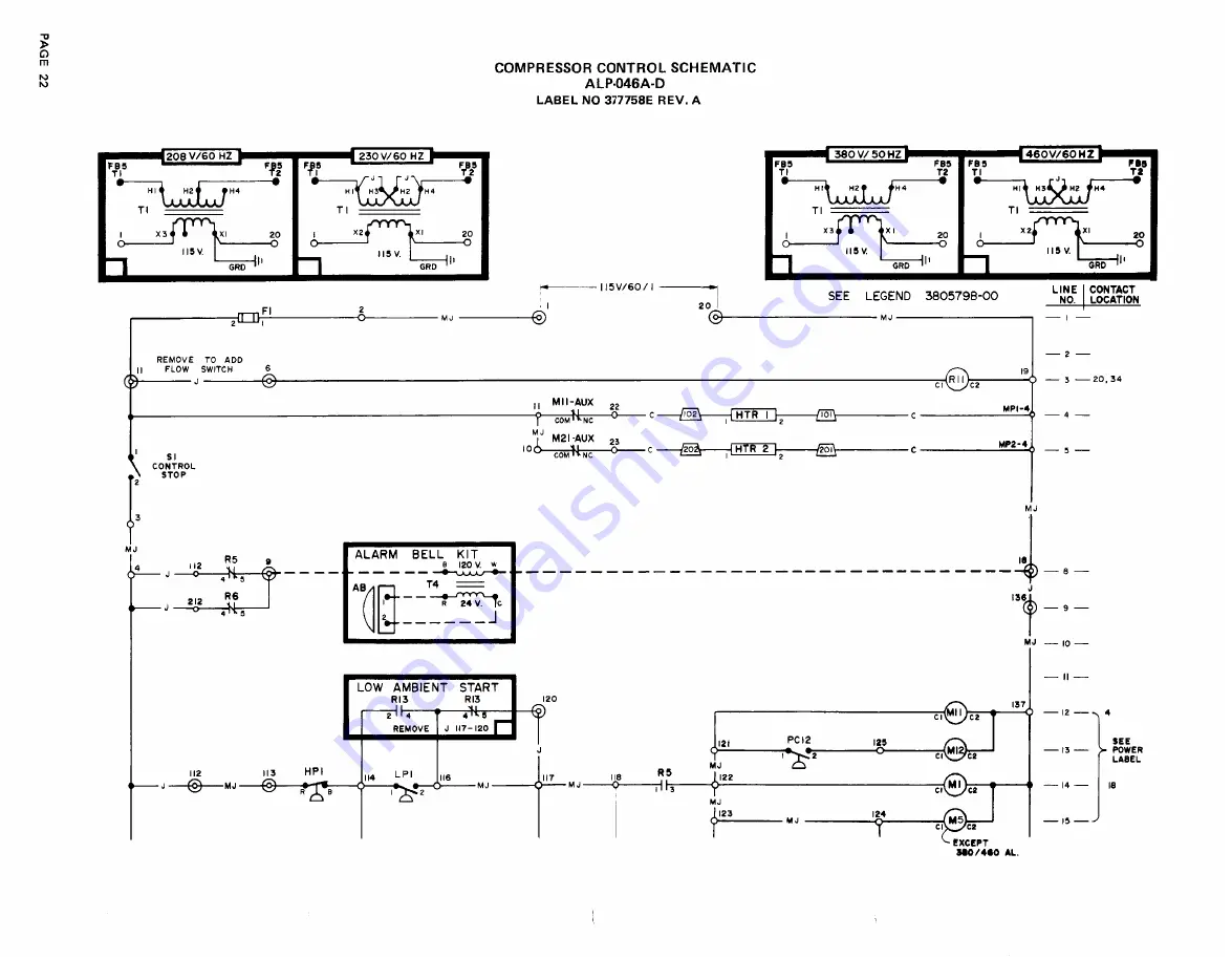 McQuay SEASONCON ALP-037A Скачать руководство пользователя страница 22