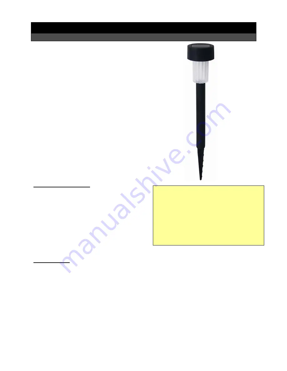 McShine SGL-B10 Скачать руководство пользователя страница 3