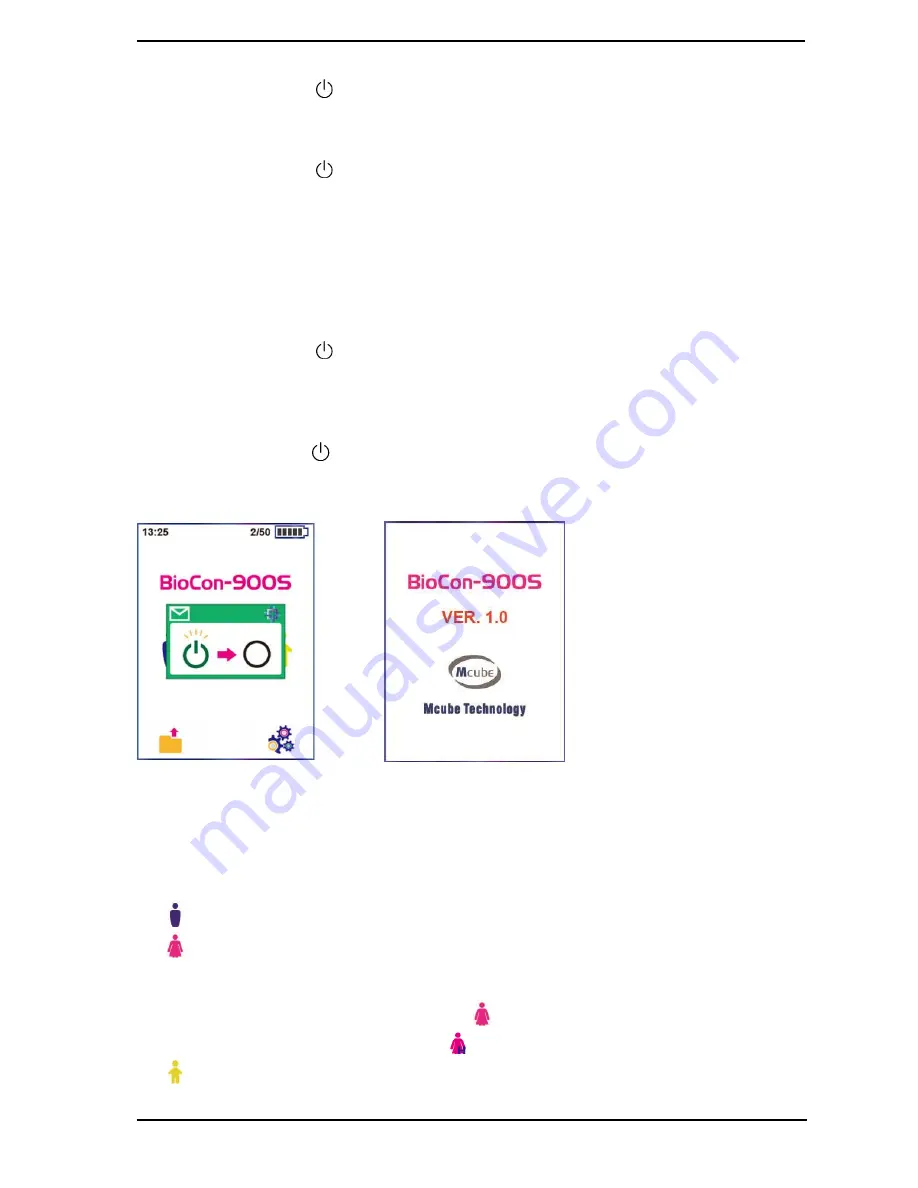 Mcube CUBEscan BioCon-900S Operator'S Manual Download Page 21