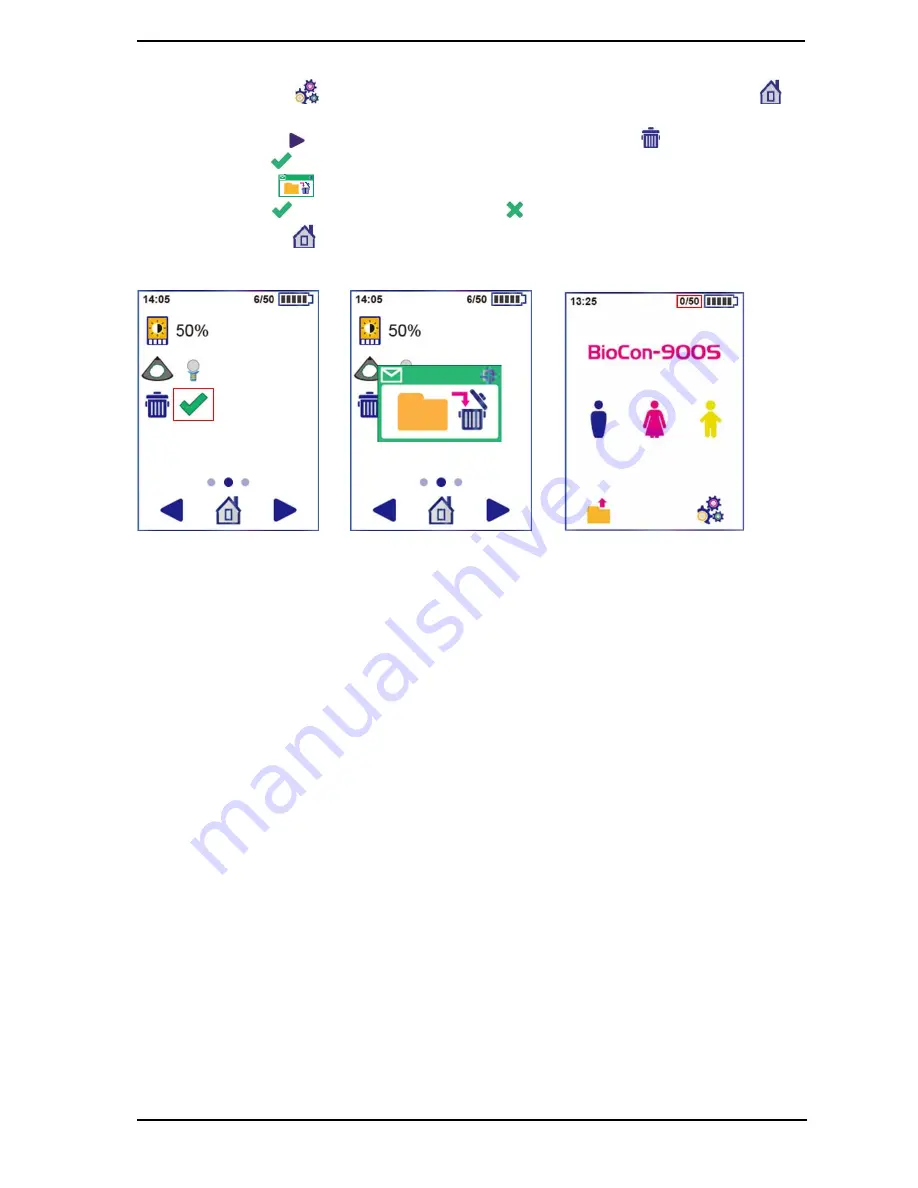 Mcube CUBEscan BioCon-900S Operator'S Manual Download Page 42