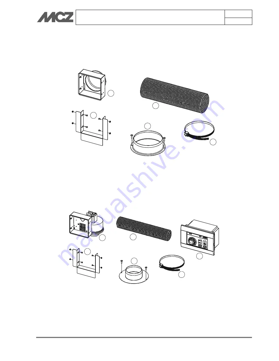 MCZ VIVO 70 WOOD Installation Manual Download Page 22