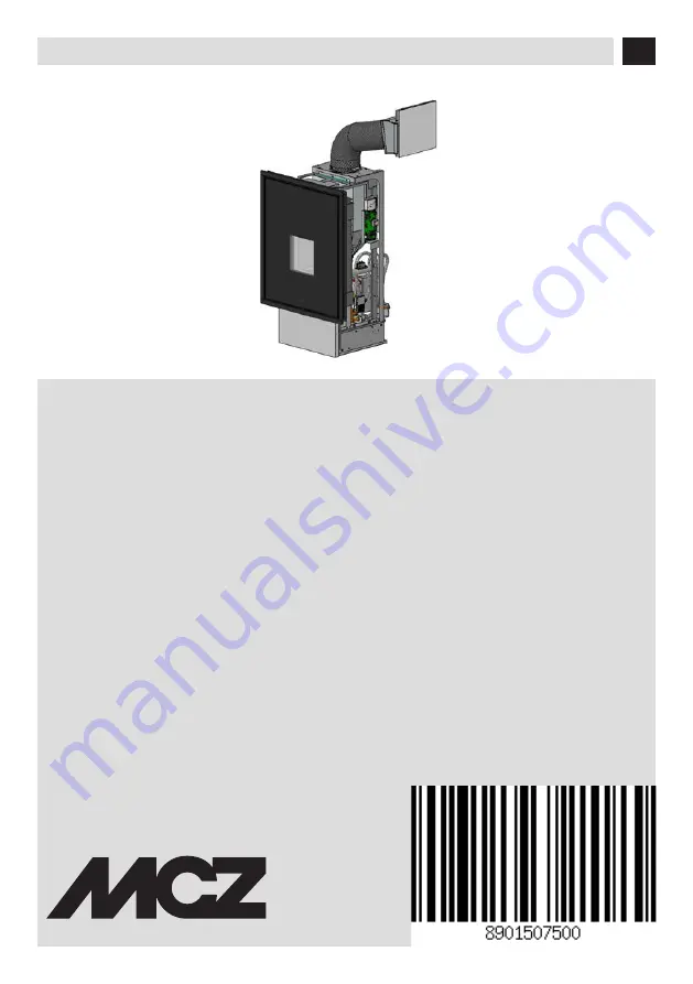 MCZ Vivo 85 Hydro Installation Manual Download Page 1