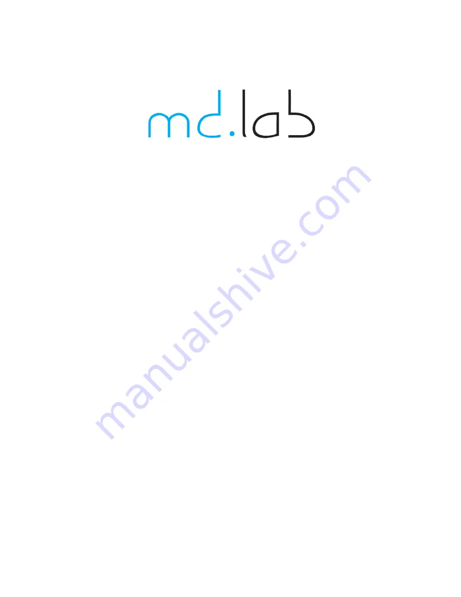 md.lab SQ5 User Manual Download Page 1