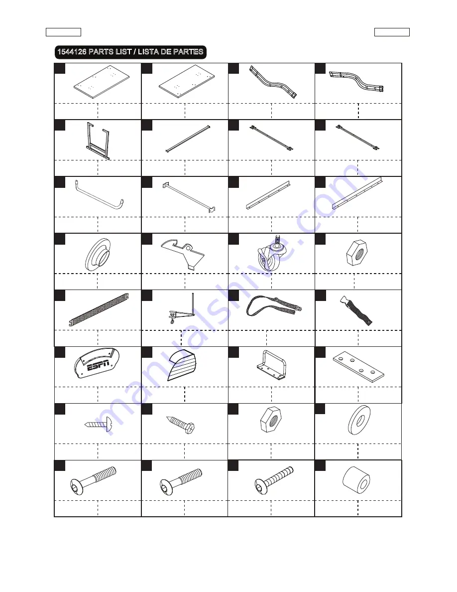 MD SPORTS 1544126 Assembly Instructions Manual Download Page 5