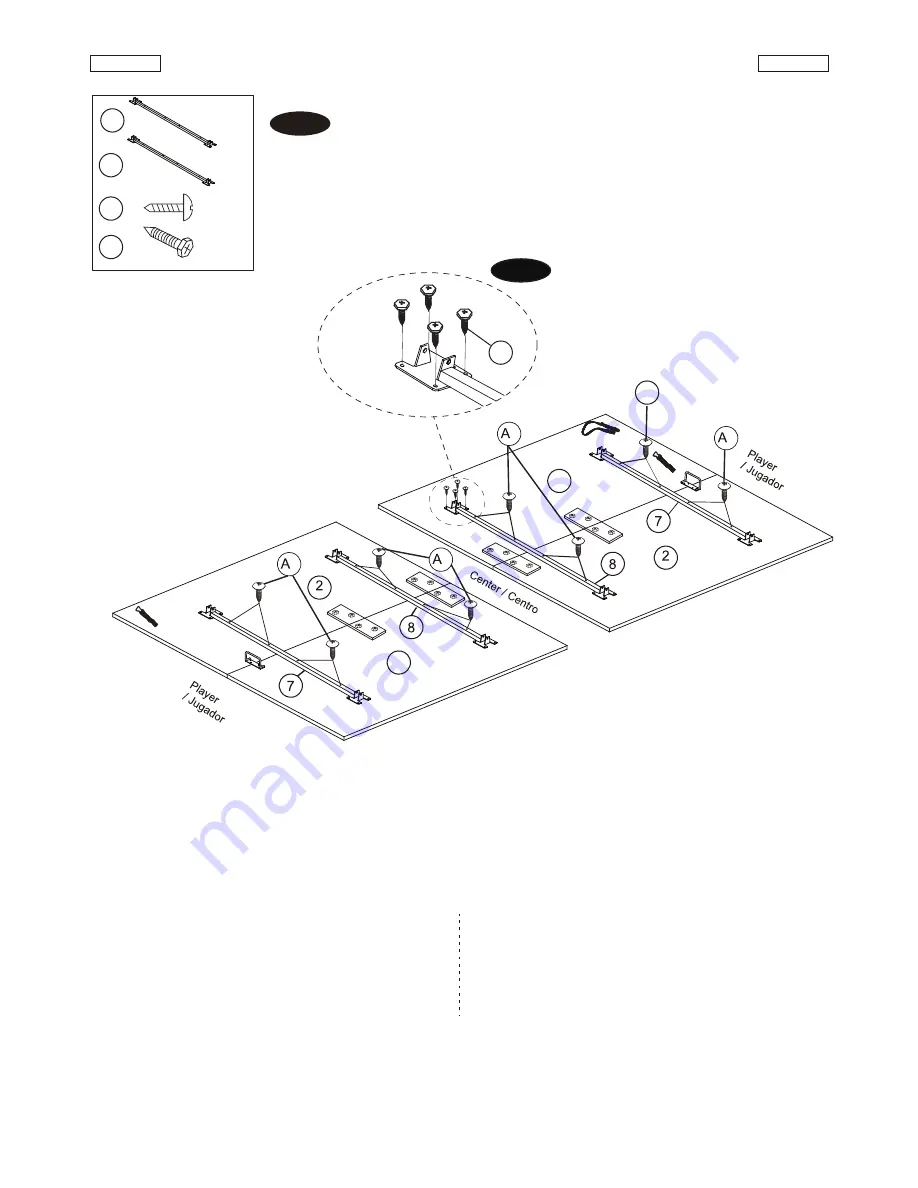 MD SPORTS 1544126 Assembly Instructions Manual Download Page 8