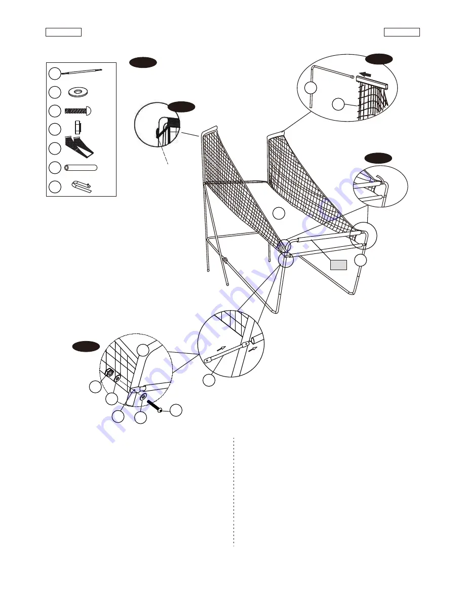 MD SPORTS 1658437 Assembly Instructions Manual Download Page 11