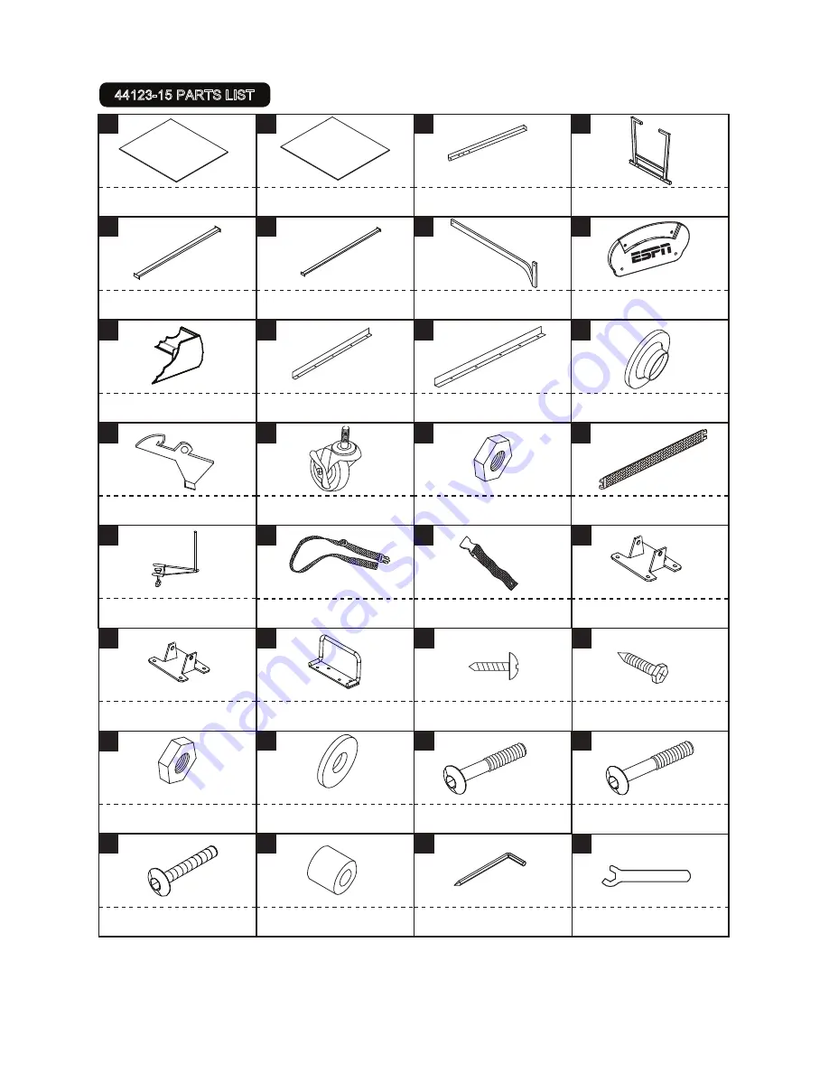 MD SPORTS 44123-15 Assembly Instructions Manual Download Page 5