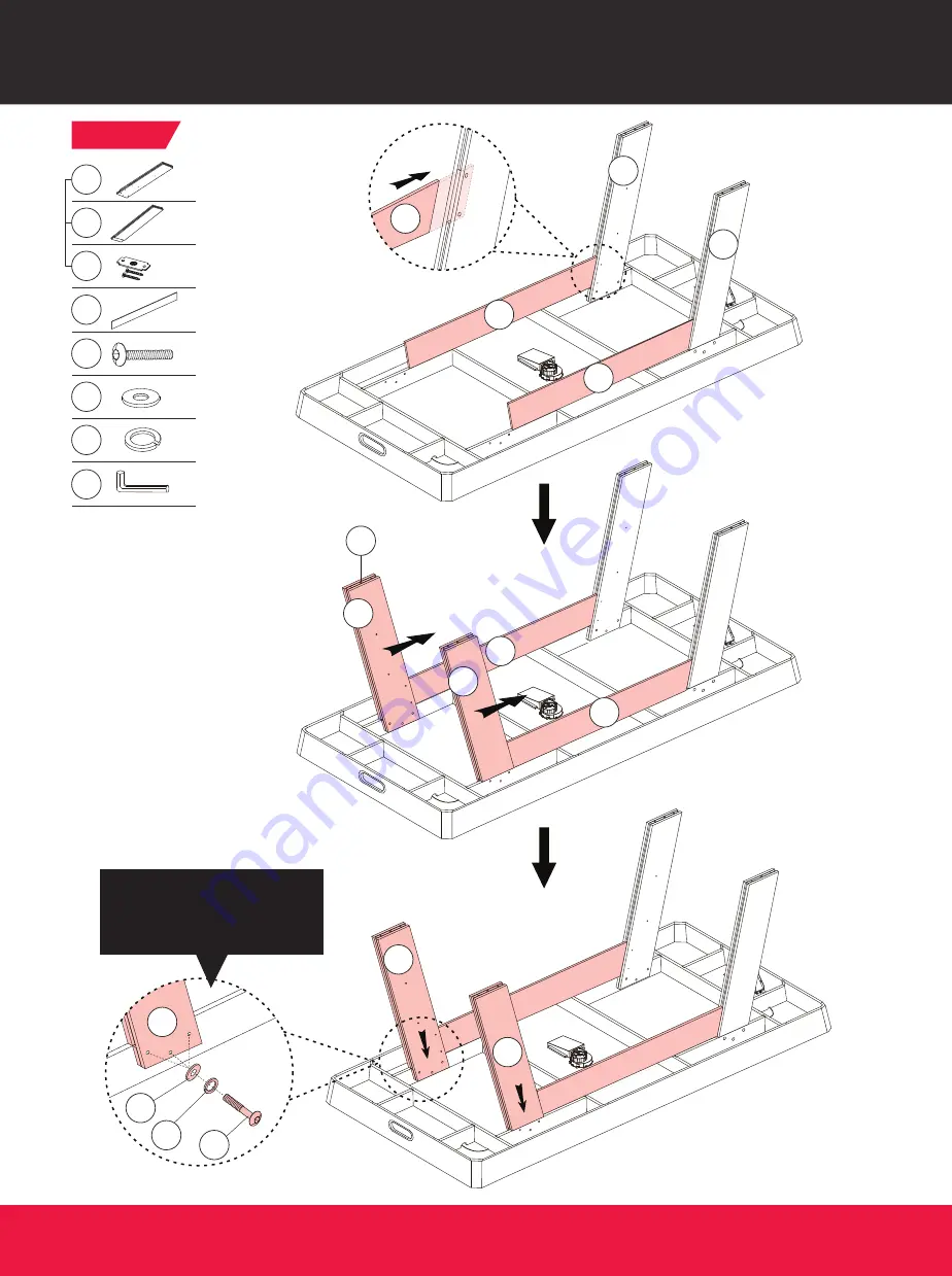 MD SPORTS AH084Y21012 Assembly Instructions Manual Download Page 9