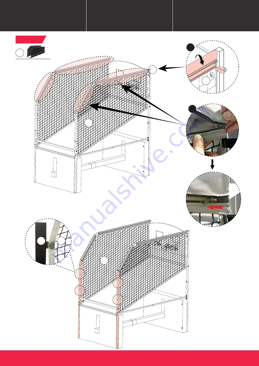 MD SPORTS BG135Y22002 Assembly Instructions Manual Download Page 16