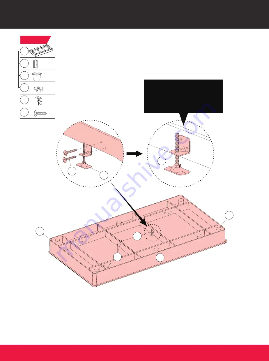 MD SPORTS BL084Y19005 Assembly Instructions Manual Download Page 6